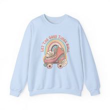 Load image into Gallery viewer, Retro Roller Skating Sweatshirt - Let The Good Times Roll