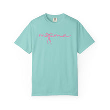 Load image into Gallery viewer, Chic Unisex Garment-Dyed T-Shirt with Pink Script Design