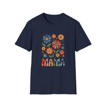 Load image into Gallery viewer, Floral Mama T-Shirt – Softstyle Unisex Tee for Moms