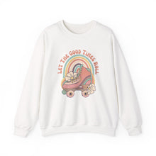 Load image into Gallery viewer, Retro Roller Skating Sweatshirt - Let The Good Times Roll