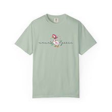 Load image into Gallery viewer, Mama Goose Unisex Garment-Dyed T-Shirt - Casual & Playful Design for Nature Lovers