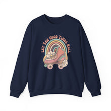 Load image into Gallery viewer, Retro Roller Skating Sweatshirt - Let The Good Times Roll