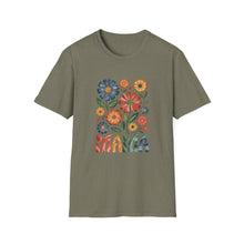 Load image into Gallery viewer, Floral Mama T-Shirt – Softstyle Unisex Tee for Moms