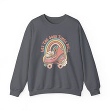 Load image into Gallery viewer, Retro Roller Skating Sweatshirt - Let The Good Times Roll