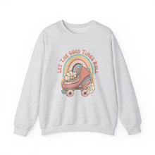 Load image into Gallery viewer, Retro Roller Skating Sweatshirt - Let The Good Times Roll