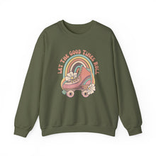 Load image into Gallery viewer, Retro Roller Skating Sweatshirt - Let The Good Times Roll