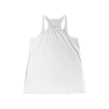 Load image into Gallery viewer, Women's Flowy Racerback Tank - Just Go with the Flow Tropical Design