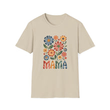 Load image into Gallery viewer, Floral Mama T-Shirt – Softstyle Unisex Tee for Moms
