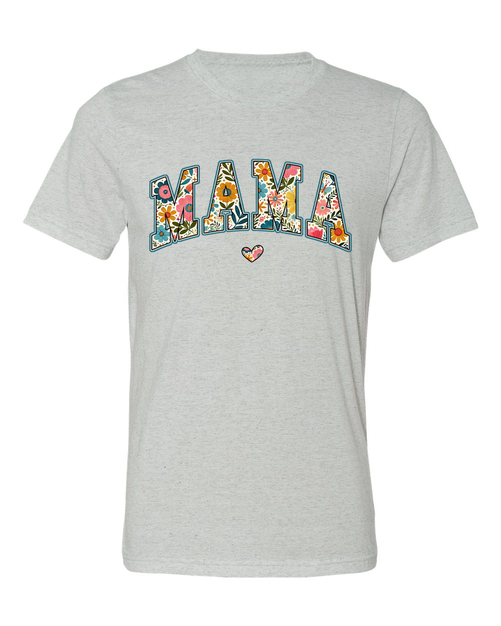 Mama Flowers Heart - DTF