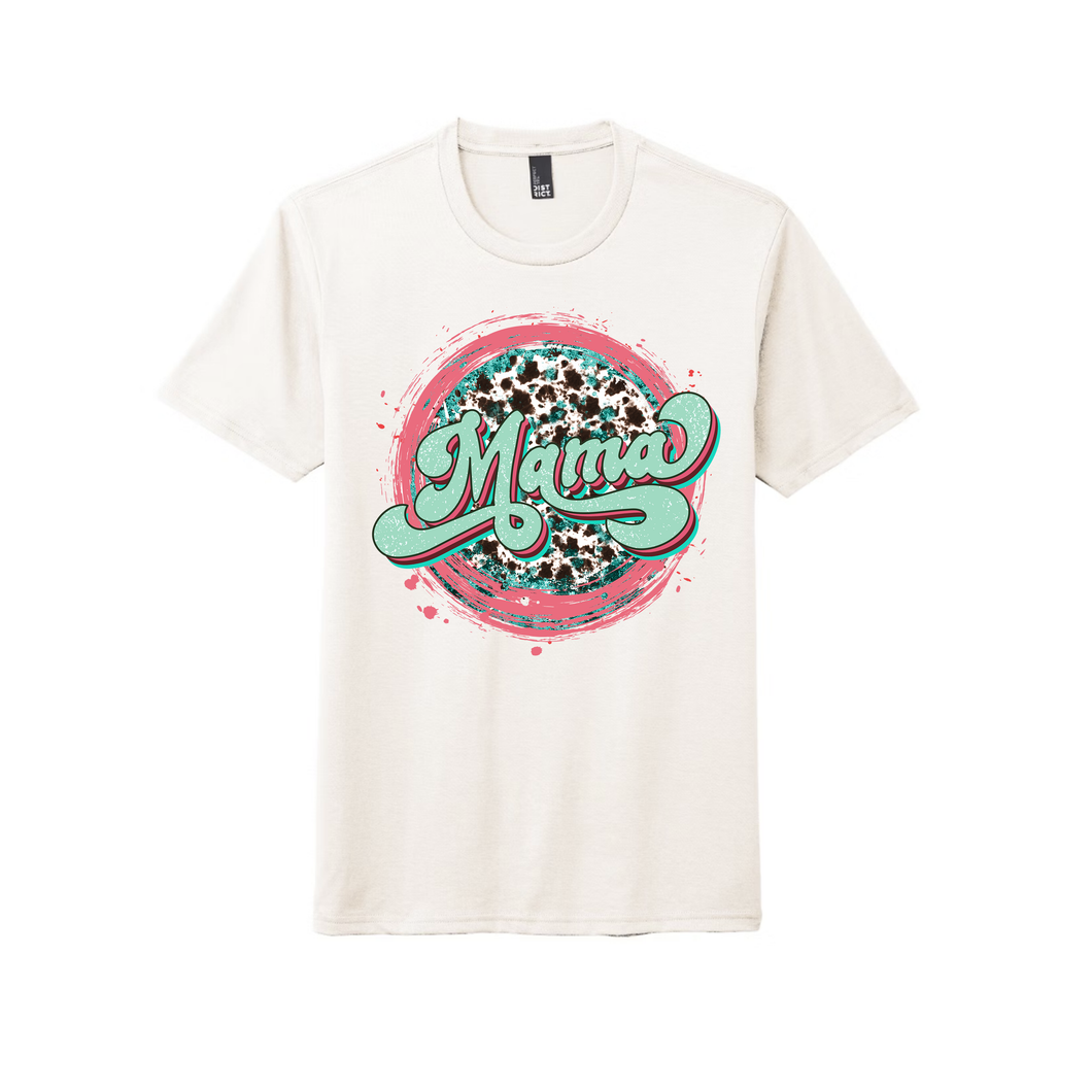 Mama Retro Teal - DTF