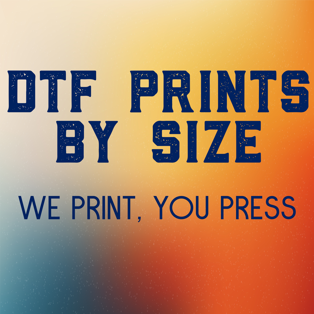 DTF Sheet By Size