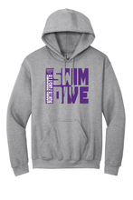 Load image into Gallery viewer, Hoodie Sweatshirt - NFHS Swim
