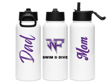 Load image into Gallery viewer, 32 oz Flip Top Tumbler - NFHS Swim
