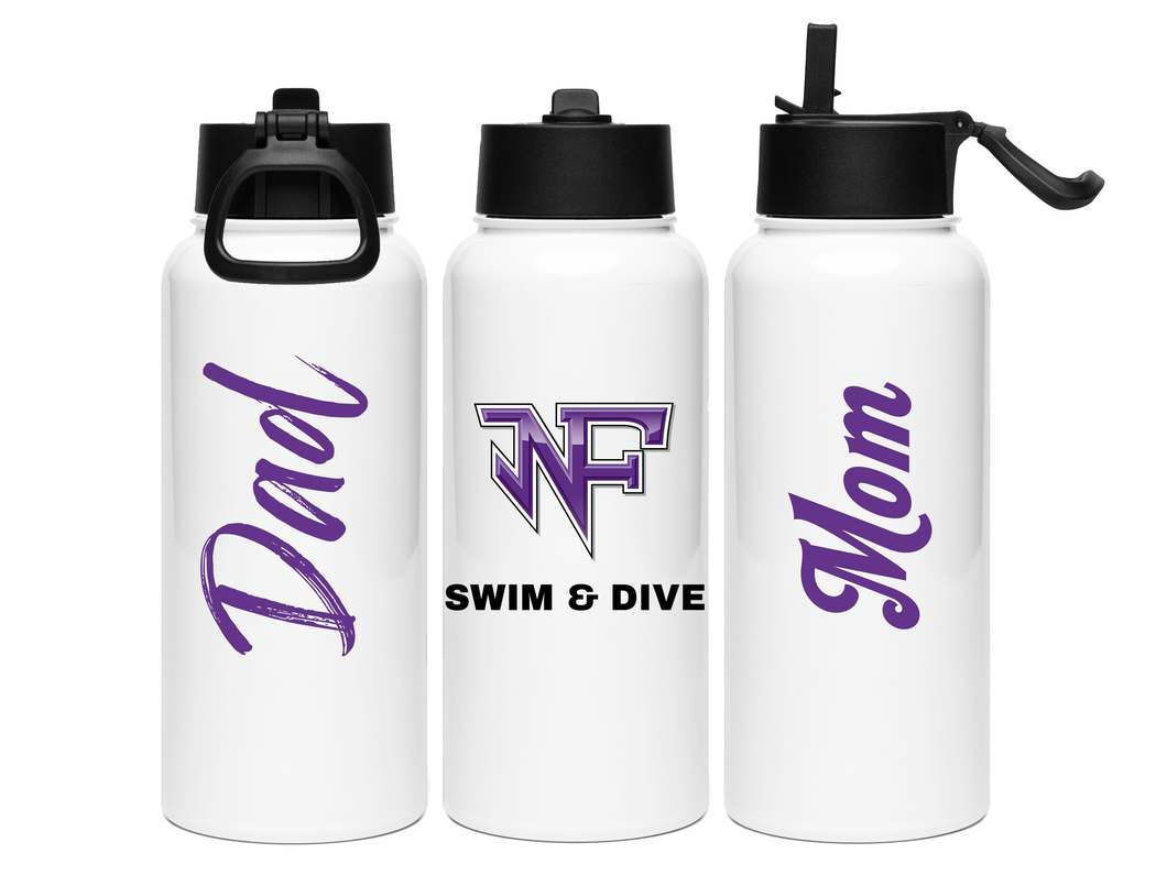 32 oz Flip Top Tumbler - NFHS Swim