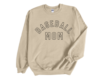 Load image into Gallery viewer, Little League Baseball Mom Black Font
