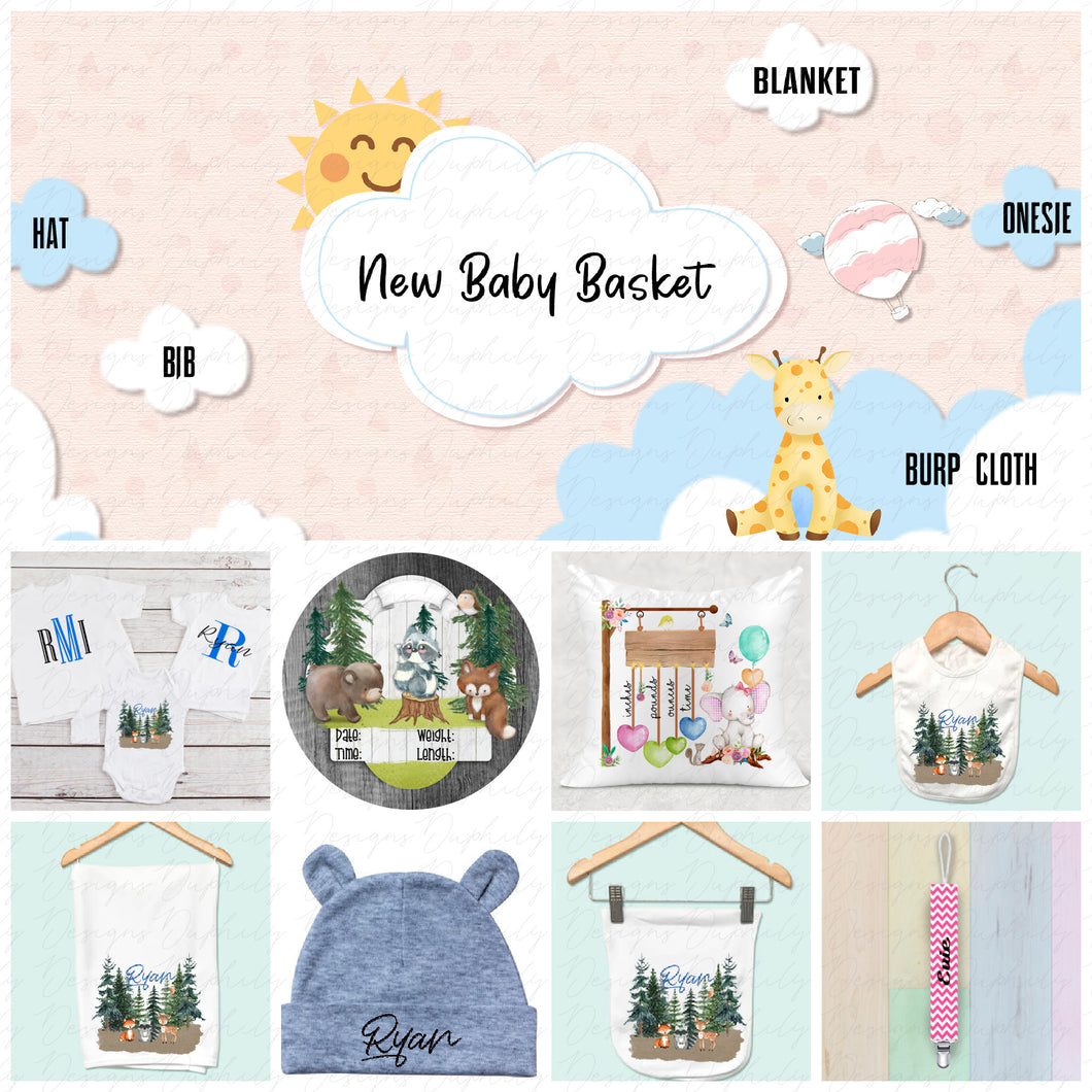 New Baby Gift Basket