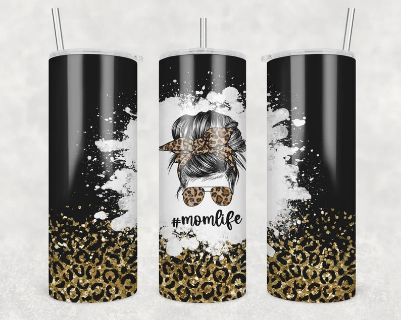 20oz Wrapped Animal Print Tumbler