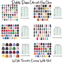 Load image into Gallery viewer, Fall Collection: Duphily Designs and Shirts Your Way! Sweatshirts, Long Sleeve, Short Sleeve, Tank Tops!
